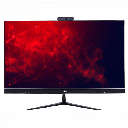 Моноблок iRU Office P2311 23.8" Full HD Cel 5905 (3.5) 4Gb SSD120Gb UHDG 610 Free DOS GbitEth WiFi BT 120W клавиатура мышь Cam черный 1920x1080 1800954 1800954