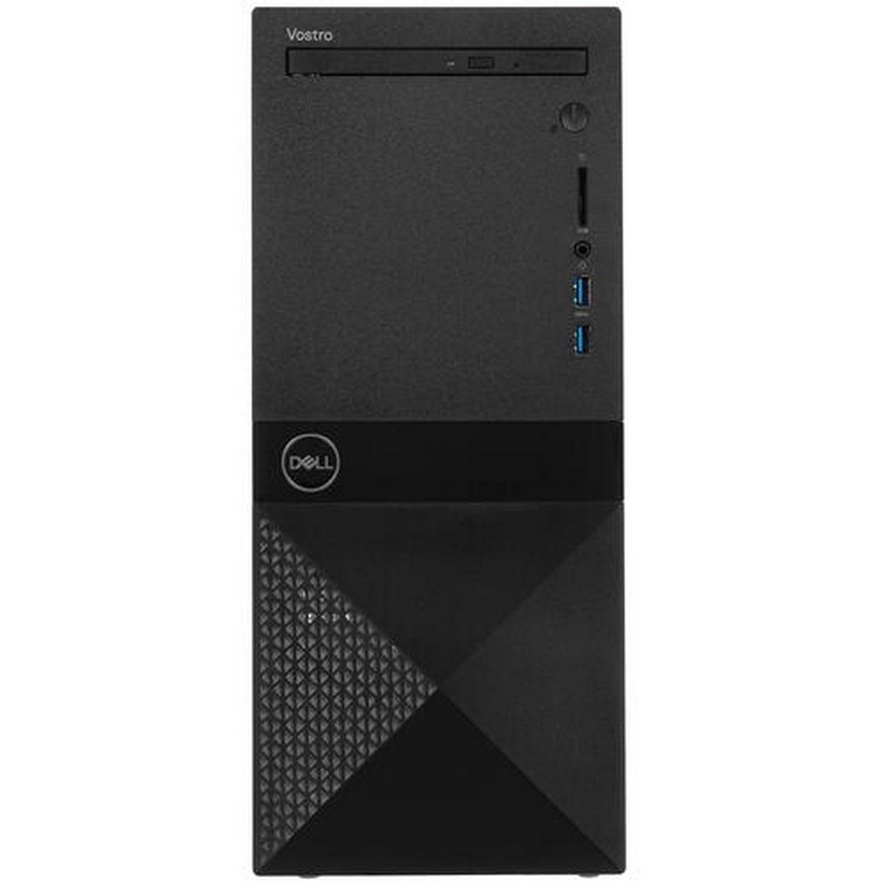 Компьютер Dell Technologies Vostro 3670 MT Core i3-9100 (3,6GHz)4GB (1x4GB) DDR4 1TB (7200 rpm) Intel UHD 630 MCR W10 Pro 1y NBD 3670-5406 3670-5406