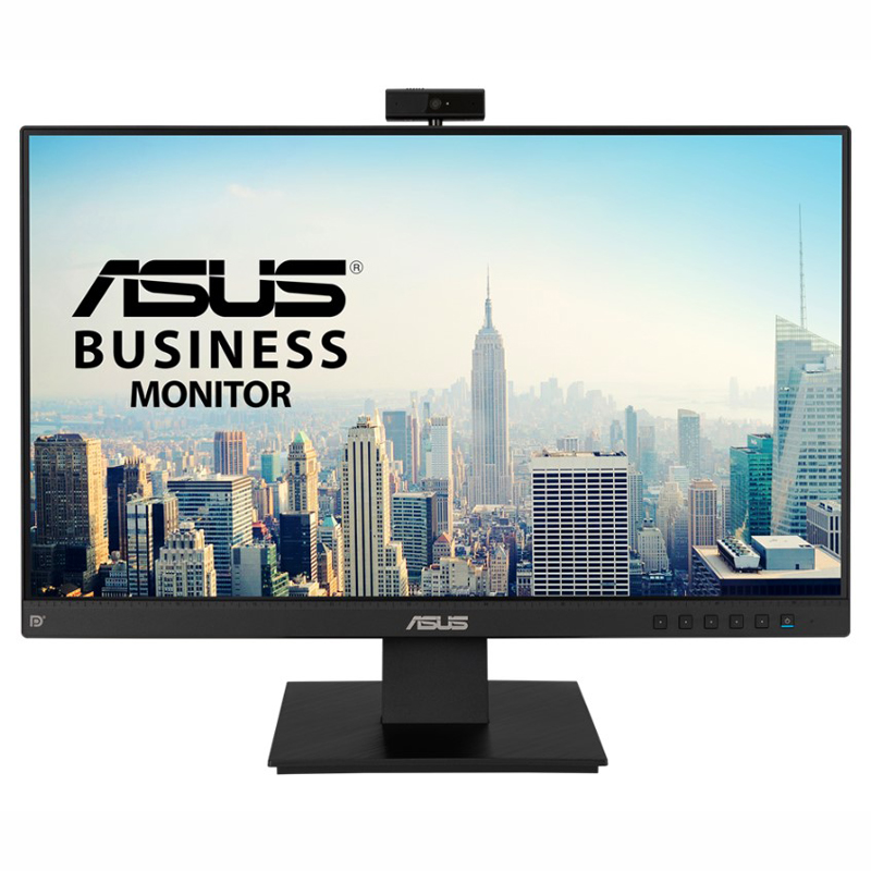 Монитор ASUS 23.8" IPS LED, 1920x1080, 5ms, 300cd/m2, 178°/178°, 100M:1, D-Sub, HDMI, DP, USB, Microphone, Web Camera 2.0M Pixels, колонки, 60Hz, Tilt, VESA, Black, 90LM05M1-B01370 3 years BE24EQK BE24EQK #1