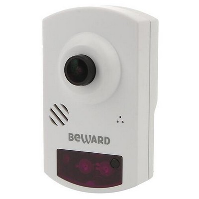 Миниатюрная IP камера Beward 2 Мп, 1/2.7'' КМОП, 0.1 лк (день)/0.05 лк (ночь), 4 потока H.264/MJPEG, 1920x1080 25 к/с, ИК-подсветка, DWDR BD43CW BD43CW