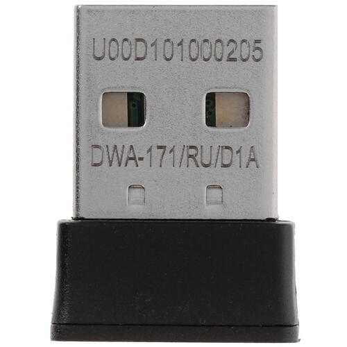 Адаптер D-Link Wireless AC600 Dual-band MU-MIMO USB Adapter DWA-171/RU/D1A DWA-171/RU/D1A