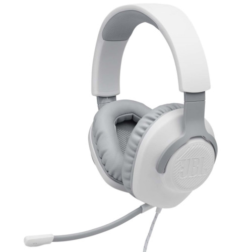 Гарнитура JBL проводная игровая со съемным микрофоном Quantum 100 JBLQUANTUM100WHT JBLQUANTUM100WHT #3