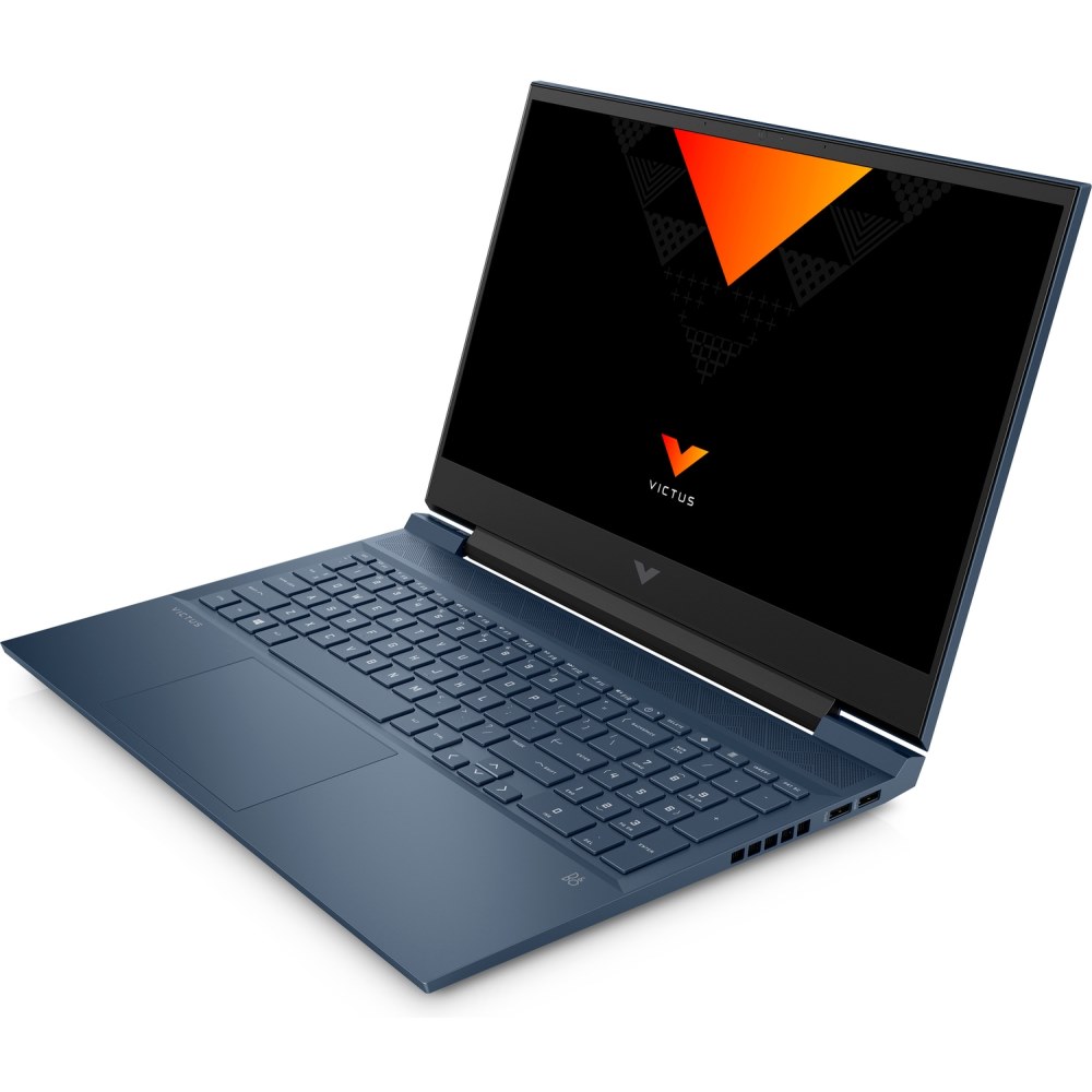 Ноутбук HP VICTUS 16-e0083ur 16.1"(1920x1080 IPS)/AMD Ryzen 5 5600H(3.3Ghz)/16384Mb/512PCISSDGb/noDVD/Ext:GeForce RTX 3050(4096Mb)/Cam/BT/WiFi/war 1y/Performance Blue/W10 4E1L5EA 4E1L5EA