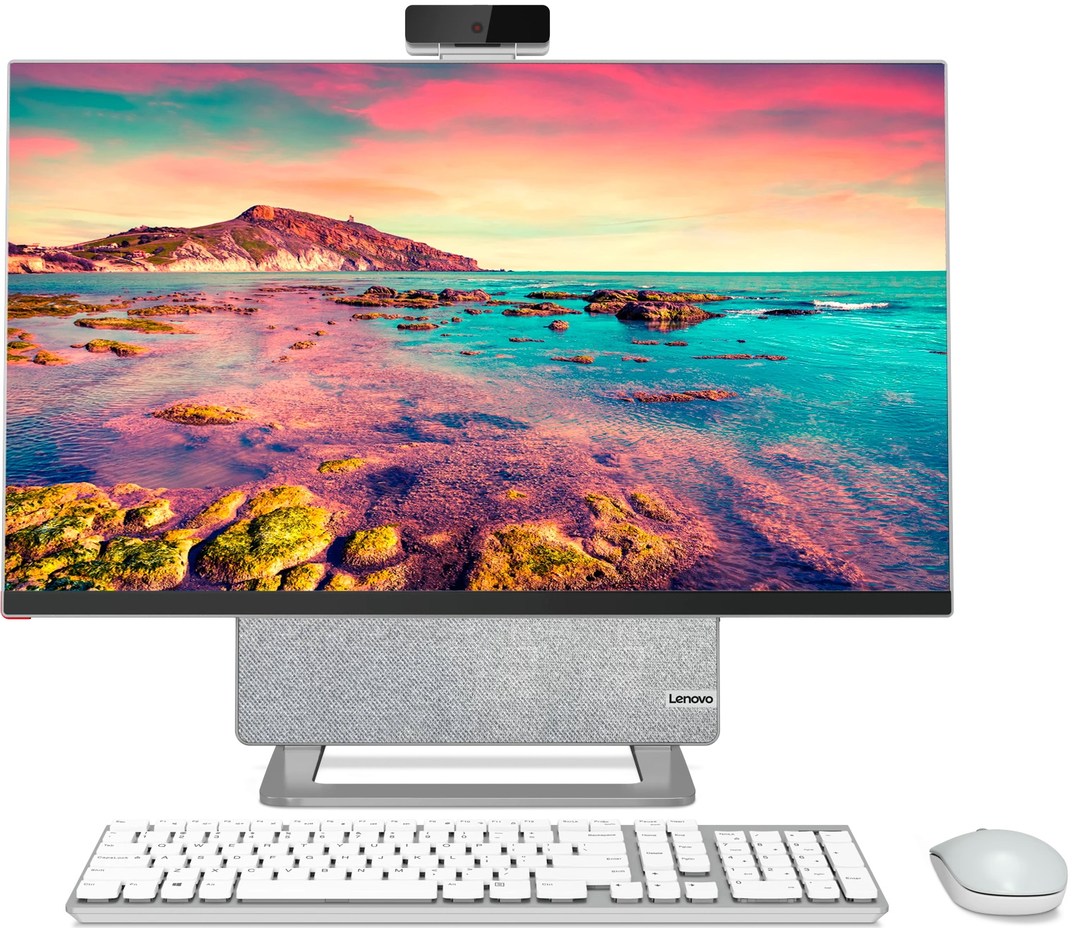 Моноблок Lenovo Yoga 7 27ACH6 27" UHD Ryzen 7 5800H (3.2) 16Gb SSD1Tb RGr CR noOS GbitEth WiFi BT 230W клавиатура мышь Cam темно-серый 3840x2160 F0G70032RK F0G70032RK