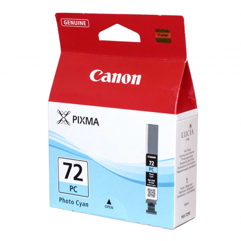 Картридж струйный Canon PGI-72 фото голубой PC для PIXMA PRO-10 6407B001 6407B001