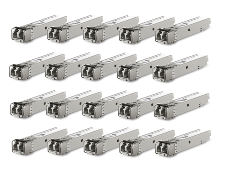 Модуль Ubiquiti UF-MM-10G-20 Модуль SFP+, U Fiber, Multi-Mode Module, 10G, 20-Pack (комплект 20 шт.) UF-MM-10G-20 UF-MM-10G-20