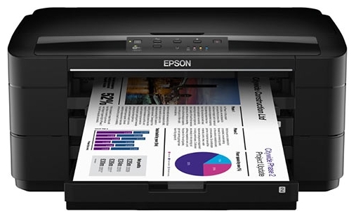 Принтер Epson WorkForce WF-7015 (А3+, USB2.0, WiFi,1200x4800dpi, сетевой, 34ppm)   WF-7015 