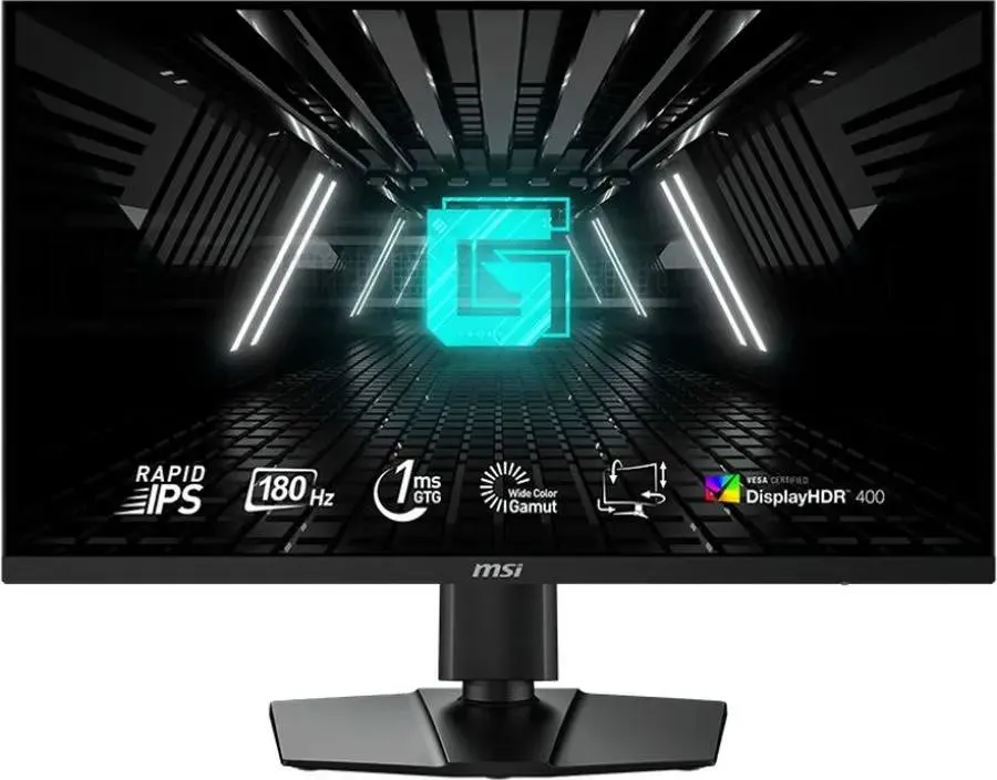 Монитор MSI G274QPF 27'' 2560x1440, IPS, 178/178, 1мс, 400nit, 180Hz, DP/2HDMI, 1xUSB-C, USB, LTSP, Black-Black, 1y 9S6-3CC29H-270 9S6-3CC29H-270