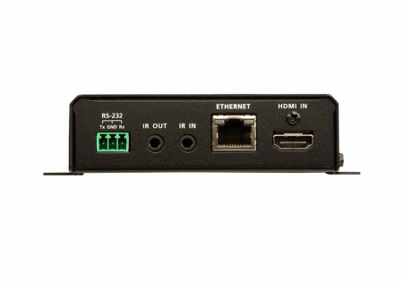 Удлинитель-передатчик ATEN HDMI+ETHERNET+RS232+IR, 100 метр,, 1xUTP Cat5e, 2xHDMI+RJ45+RS232+2xIR, без шнуров, DC 5,3V, (макс,разр,4096x2160/3840x2160 60Hz 4:2:0/30Hz 4:4:4 70м Cat5e/6;100м Cat6a/1080p 100м Cat 5e/6/6a) VE814AT-AT-G VE814AT-AT-G