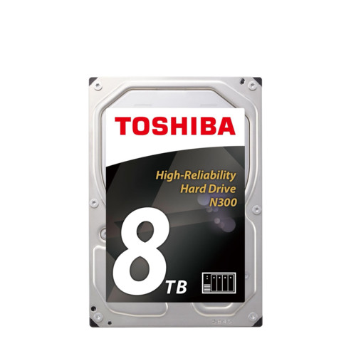 Жёсткий диск Toshiba Toshiba SATA-III 8Tb NAS N300 (7200rpm) 128Mb 3.5" Rtl HDWN180EZSTA HDWN180EZSTA