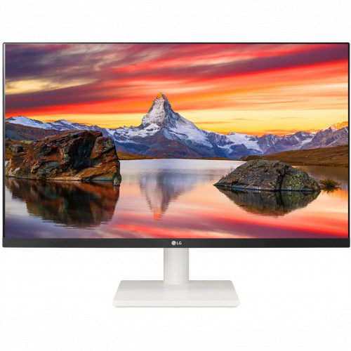 Монитор LG 27" IPS LED, 1920x1080, 5ms, 178°/178°, 250cd/m2, Mega DCR, 2*НDMI, 75Hz, AMD FreeSync, VESA, White 2 years 27MP500-W 27MP500-W