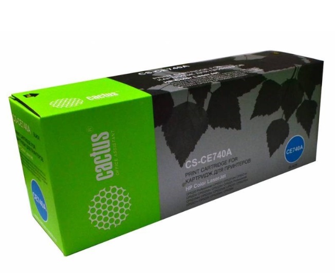 Картридж Cactus для HP Color LaserJet CP5220 Professional CP5221/CP5223 black, 7 000 стр. (CS-CE740AV) CS-CE740AV