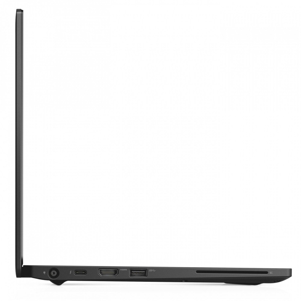 Ноутбук Dell Latitude 7280 12.5"(1920x1080)/Intel Core i5 7200U(2.5Ghz)/8192Mb/256SSDGb/noDVD/Int:Intel HD Graphics 620/Cam/BT/WiFi/60WHr/war 3y/1.18kg/black/Linux +TPM 7280-9255