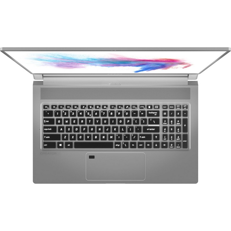 Ноутбук MSI Creator 17 A10SGS-467RU 17.3"(3840x2160)/Intel Core i7 10875H(2.3Ghz)/32768Mb/2048PCISSDGb/noDVD/Ext:nVidia GeForce RTX2080 Max-Q(8192Mb)/Cam/BT/WiFi/war 1y/2.2kg/Space Gray/W10 9S7-17G312-467 9S7-17G312-467