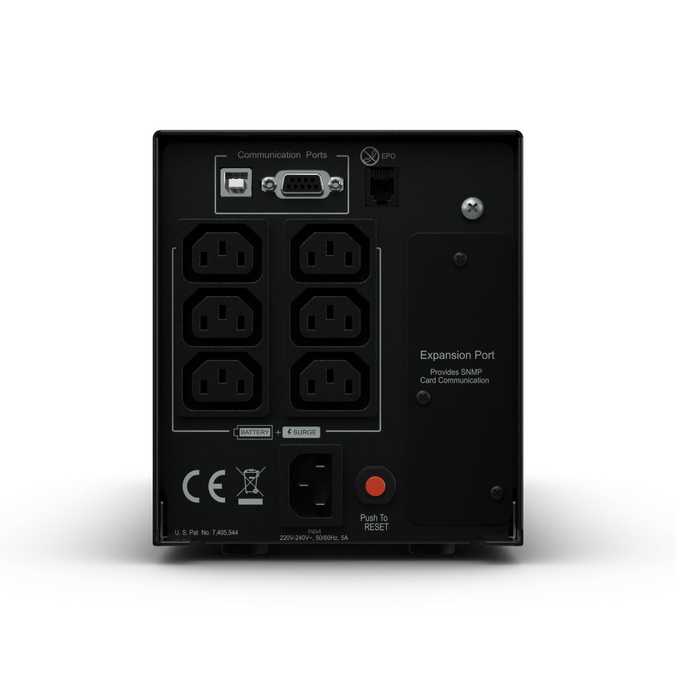 Источник бесперебойного питания CyberPower Line-Interactive, 750VA/675W, 6 IEC-320 С13 розеток, USB&Serial, SNMPslot, LCD дисплей, Black PR750ELCD PR750ELCD