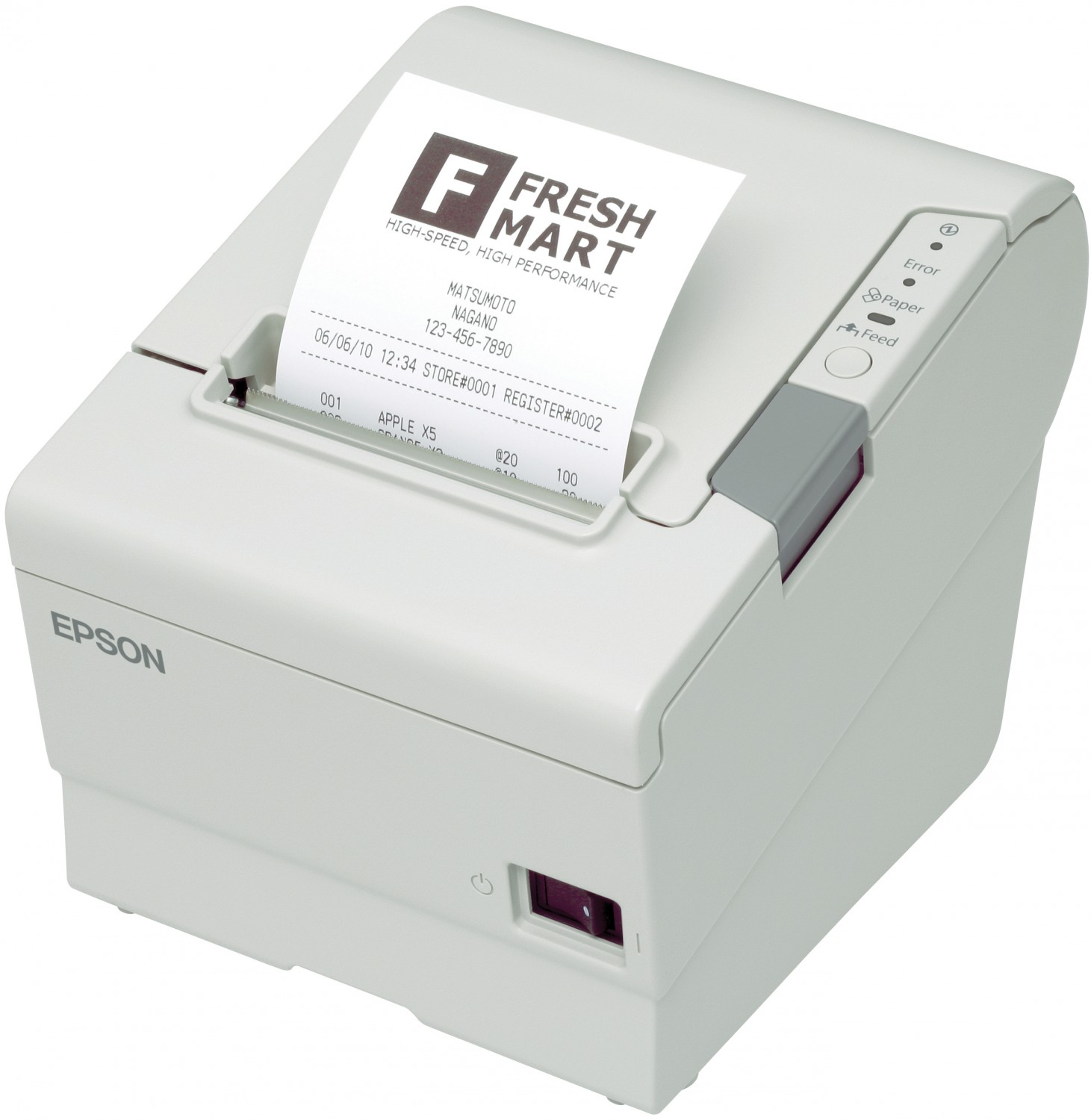 Чековый принтер Epson TM-T88V (012): USB+Serial, PS, ECW, EU C31CA85012 C31CA85012