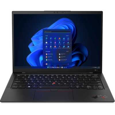 Ноутбук Lenovo 14" IPS WUXGA ThinkPad X1 Carbon G10 black (Core i5 1235U/16Gb/256Gb SSD/VGA int/FP/W11Pro) 21CB006ART 21CB006ART