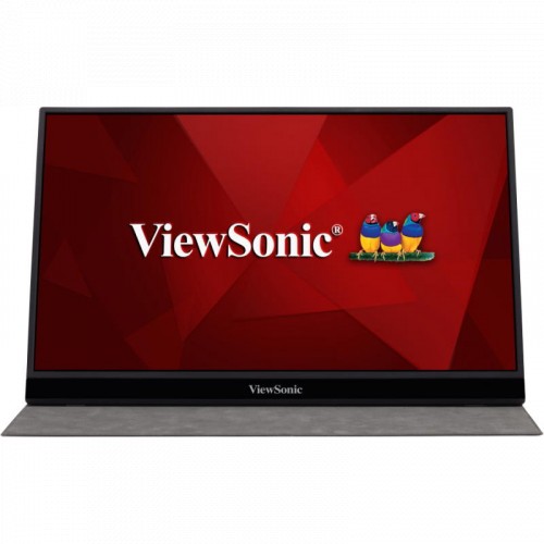 Монитор ViewSonic 15.6" IPS Portable Monitor 1920x1080 6ms 250cd/m2 178°/178° 50Mln:1 60Hz mini-HDMI 2*USB-С колонки Pivot Tilt Сover-Сase Silver VG1655 VG1655