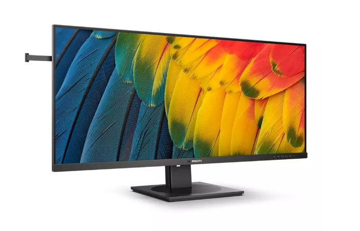 Монитор Philips 40" 101,6 cm 21:9 3440x1440(UWQHD) IPS, nonGLARE, 240 Гц, 500 cd/m, H178°/V178°, 1200:1, 50M:1, 16,7 миллионов цветов, 4ms, HDMI, DP, USB-Hub, Height adj, Pivot, Tilt, Swivel, Speakers, Audio out, 3Y, Black 40B1U5600 (00/01) 40B1U5600 (00/01)