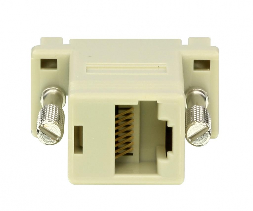 Переходник ATEN DB9<=>RJ45, Female-Female, 8 провод., схема DTE-DTE SA0141 SA0141