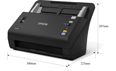 Сканер Epson WorkForce DS-860N A4, 60 стр, 600х600dpi, CIS, USB, LAN (B11B222401BT) B11B222401BT