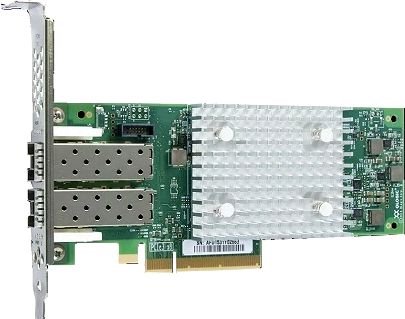 Контроллер Dell EMC QLogic 2692 Dual Port 16Gb Fibre Channel PCIe HBA Card Low Profile With Tranceivers 403-BBMT 403-BBMT
