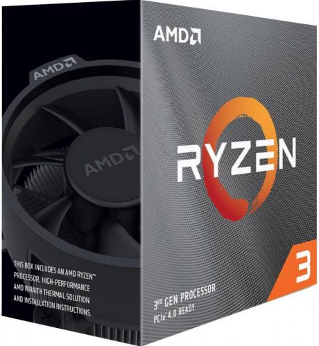 Процессор AMD RYZEN 3 3100 65W, 4C/8T, 3.9Gh(Max), 18MB(L2+L3), AM4, BOX 100-100000284BOX 100-100000284BOX
