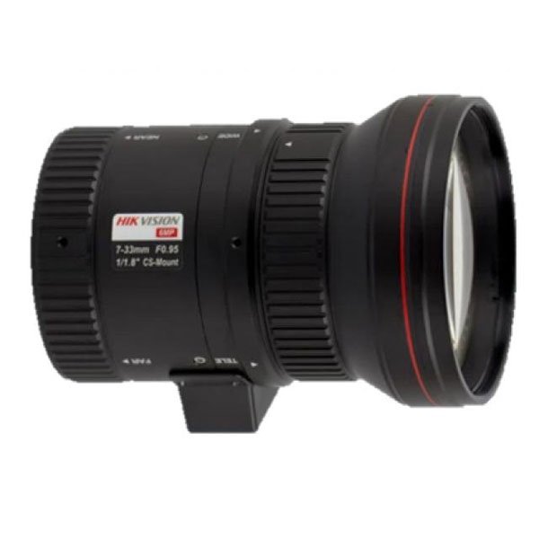 Объектив Hikvision HV0733D-6MP вариофокальный 6Мп 1/1.8"; 7-33мм F0.95-С; CS HV0733D-6MP HV0733D-6MP