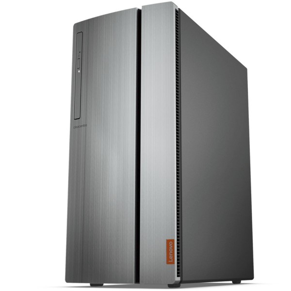 Персональный компьютер Lenovo IdeaCentre 720-18APR MTower Ryzen 3 2200G (3.5)/4Gb/1Tb 7.2k/Vega 8/Windows 10 Home Single Language/GbitEth/180W/серебристый/черный 90HY003HRS 90HY003HRS