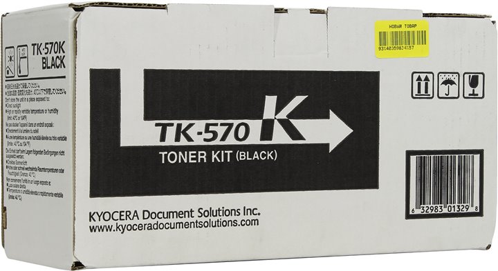 Картридж Kyocera TK-570K для FS-C5400DN, P7035CDN Black 1T02HG0EU0 1T02HG0EU0