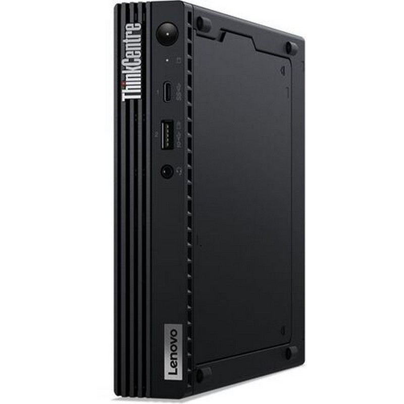 Компьютер Lenovo ThinkCentre Tiny M70q slim i5 10400T (2)/16Gb/SSD256Gb/UHDG 630/noOS/GbitEth/WiFi/BT/65W/клавиатура/мышь/черный 11DT008KRU 11DT008KRU