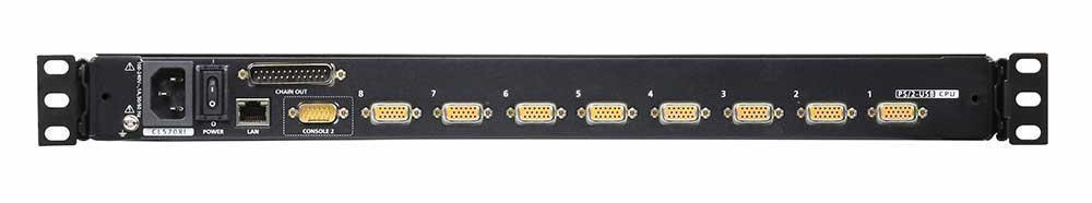 Консоль ATEN 17" 1-Local/Remote Share Access 8-Port PS/2-USB VGA Single Rail LCD KVM over IP switch CL5708IM-ATA-RG CL5708IM-ATA-RG