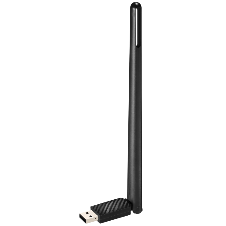 Адаптер TOTOLINK Беспроводной двухдиапазонный USB AC650. 
450Mbps in 5GHz+200Mbps on 2.4GHz, Supports Windows 10/8/7/XP/Vista A650UA A650UA