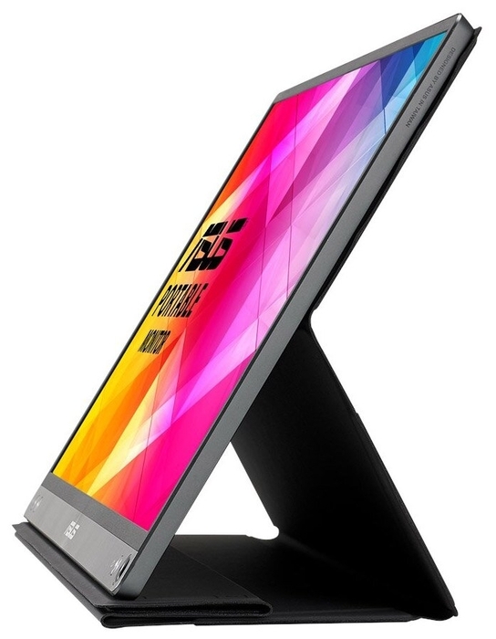 Монитор ASUS 15.6" MB16AC портативный монитор, USB Type-C, Full HD (1920x1080), IPS, фильтрация синего света, минимизация мерцания, сертифик 90LM0381-B01170 90LM0381-B01170