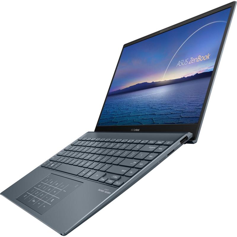 Ноутбук ASUS Zenbook UX425EA-KC194T Core i5 1135G7/16Gb/SSD512Gb/Intel Iris Xe graphics/14"/IPS/FHD (1920x1080)/Windows 10/grey/WiFi/BT/Cam/Bag 90NB0SM1-M06890 90NB0SM1-M06890