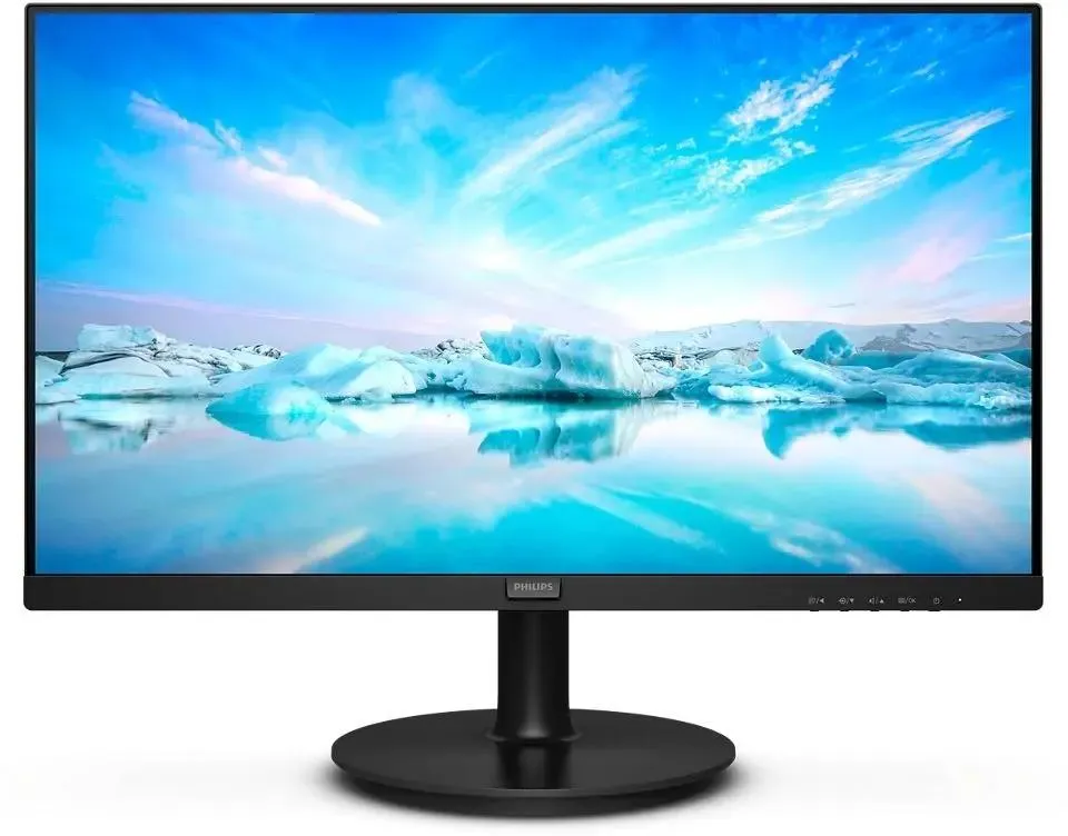 Монитор Philips  27'' 16:9 1920х1080(FHD) VA, nonGLARE, 100 Hz, 250 cd/m2, H178°/V178°, 4000:1, 16.7M, 4ms, VGA, HDMI, Tilt, Speakers, 3Y, Black 271V8LAB 271V8LAB