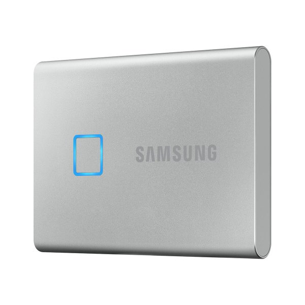 Внешний SSD диск Samsung MU-PC1T0S/WW 1TB,T7 Touch,USB Type-C,Silver MU-PC1T0S/WW MU-PC1T0S/WW