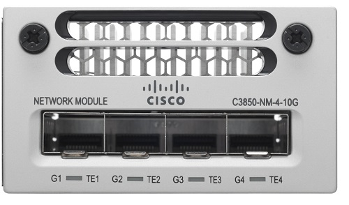 Модуль Cisco Catalyst 3850 4 x 10GE Network Module C3850-NM-4-10G= C3850-NM-4-10G=