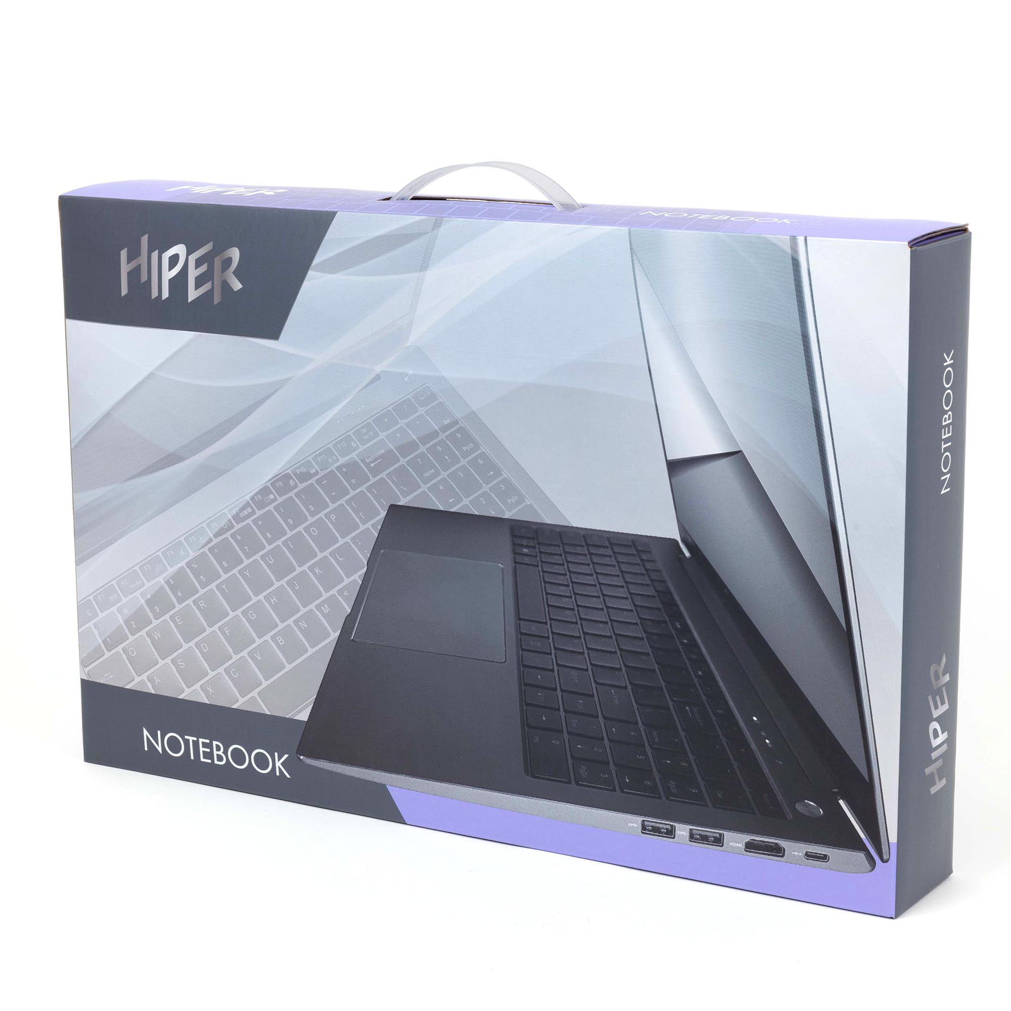 Ноутбук HIPER NOTEBOOK 15.6"(1920x1080 (матовый) IPS)/Intel Core i5 1135G7(2.4Ghz)/16384Mb/512SSDGb/noDVD/Int:Intel Iris Xe Graphics/Cam/BT/WiFi/57WHr/war 1y/1.78kg/W10Pro H1579O5165WM H1579O5165WM