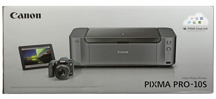 Принтер Canon Pixma PRO-10S  A3+ WiFi USB RJ-45 черный/серый 9983B009 9983B009