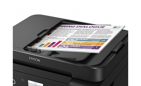 МФУ Epson L6170 Фабрика Печати А4, 4 цв., копир/принтер/сканер, ADF, Duplex, Ethernet, USB, WiFi C11CG20404 C11CG20404