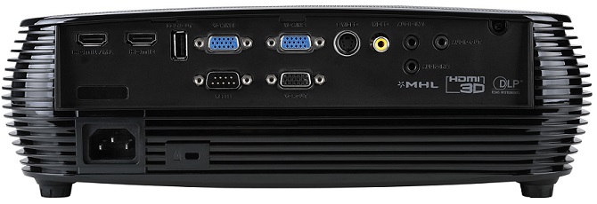 Проектор Acer X1226H DLP projector, 1024*768, DLP 3D,20 000:1, 4000 ANSI Lumens, 2.7kg, HDMI MR.JPA11.001 MR.JPA11.001