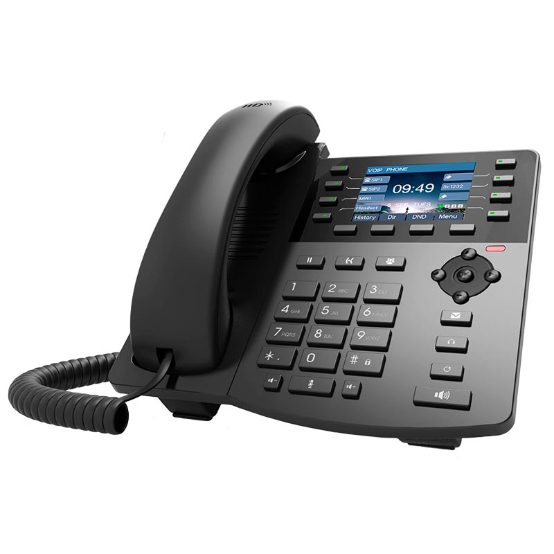 Телефон D-Link VoIP Phone with PoE support, 1 10/100Base-TX WAN port and 1 10/100Base-TX LAN port DPH-150SE/F5B DPH-150SE/F5B
