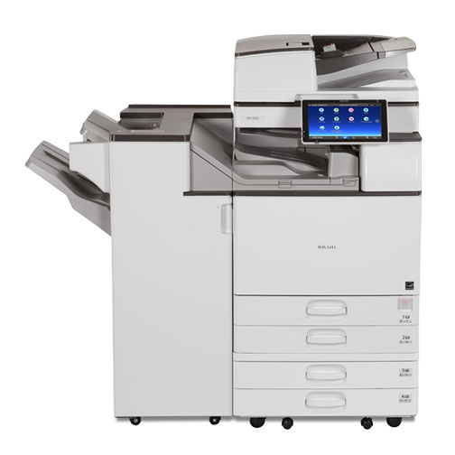 МФУ Ricoh MP 2555ASP A3, 2Гб, 25стр/мин, GigaLAN, HDD320, SPDF220, SMART-панель, 2л по 550л, с девелопером, без тонера 417732 417732