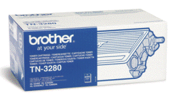 Картридж Brother TN-3280, Black (HL53XX series/DCP-8085DN/8070D/MFC-8880DN/8370DN), 8000 копий TN3280 TN3280