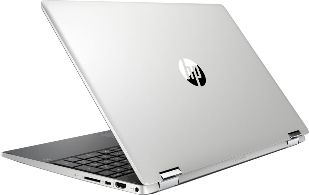 Ноутбук HP Pavilion 15x360 15-dq1005ur 15.6"(1920x1080 IPS)/Touch/Intel Core i5 10210U(1.6Ghz)/8192Mb/256PCISSDGb/noDVD/Int:Intel UHD Graphics/Cam/WiFi/41WHr/war 1y/Mineral silver/W10 104B0EA 104B0EA
