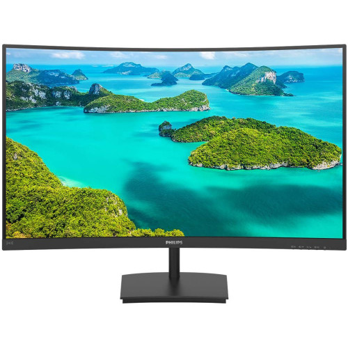 Монитор Philips 23.6" черный VA изогнутый 1920x1080 75Hz 4ms 178/178 250cd HDMI 241E1SC/00 241E1SC/00