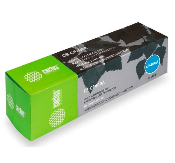 Комплект Cactus  картриджей CS-CF400A-CF401A-CF402A-CF403A (HP 201A) для принтеров HP CS-CF400A-kom CS-CF400A-kom