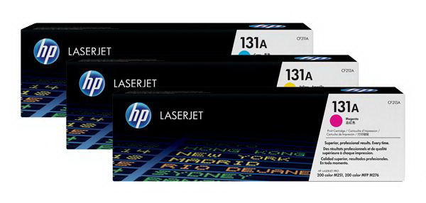 Тонер-картридж HP Набор HP 131A CYM для CLJ Pro MFP M251n/M251nw/M276n/M276nw U0SL1AM U0SL1AM