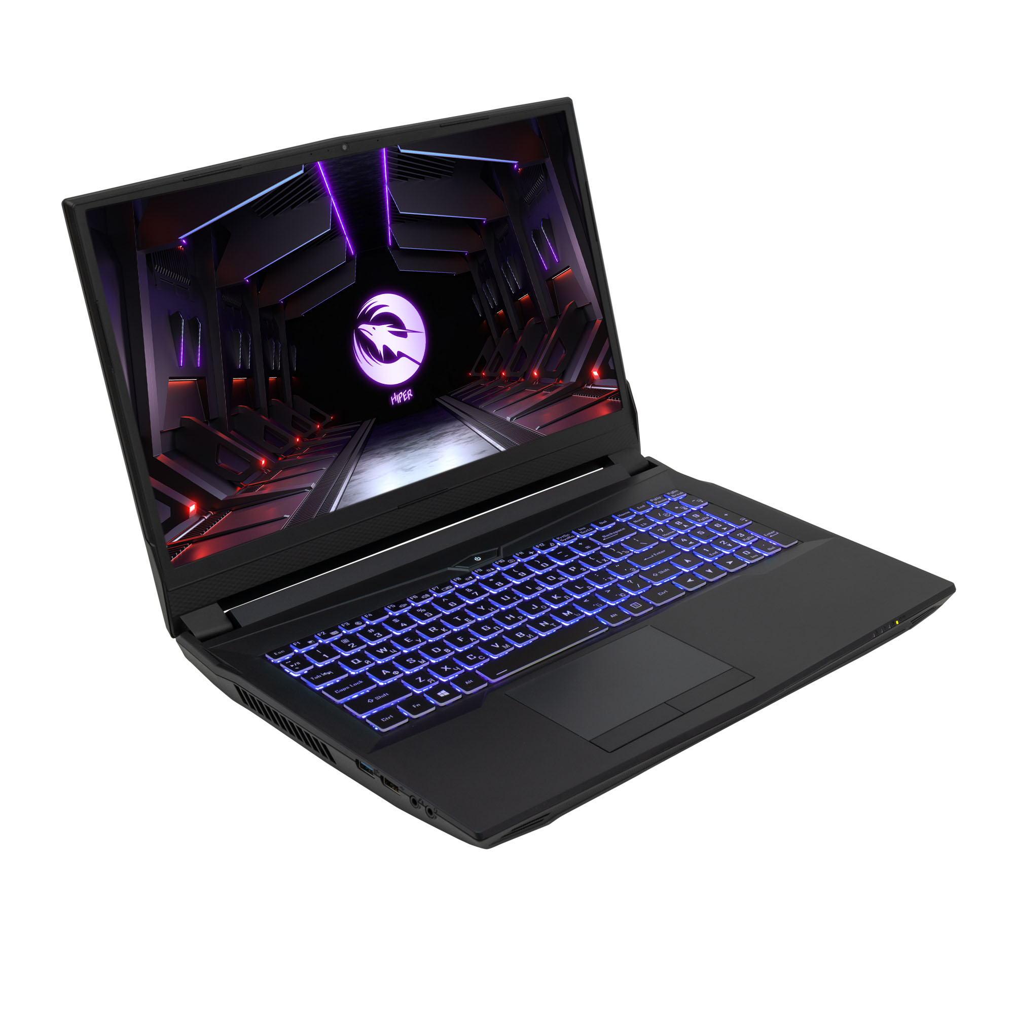 Ноутбук HIPER G16 Core i7 11700 16Gb SSD1Tb NVIDIA GeForce RTX 3070 8Gb 16.1" IPS FHD (1920x1080) noOS black WiFi BT Cam 5040mAh G16RTX3070B11700LX G16RTX3070B11700LX